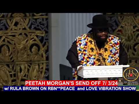 Gramps Morgan Speaks at Peetah Morgan's Funeral Service 3/7/24