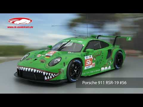 Ixo 1:18 Porsche 911 RSR-19 #56 24h LeMans 2023 REXY Project 1-AO