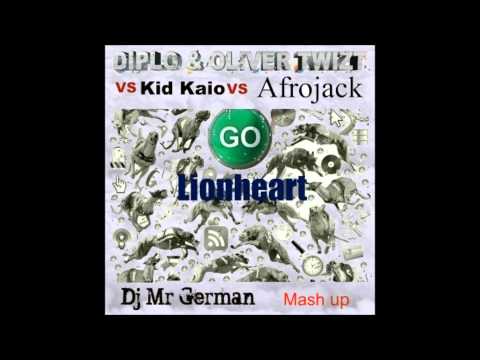 Diplo &Oliver Twizt vs Kid Kaio vs Afrojack - Go Lionheart (Mr German mash up)