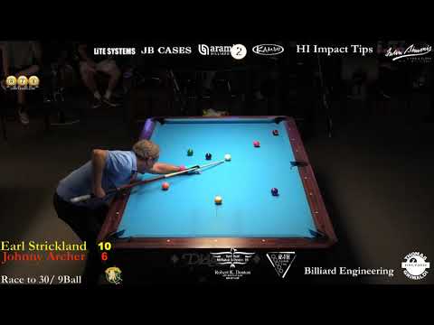 Earl Strickland vs Johnny Archer - Race to 30 Part 2