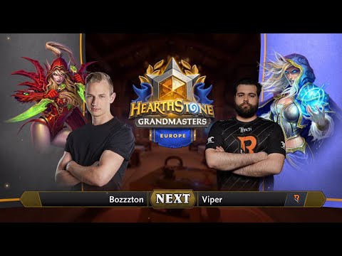 Bozzzton vs Viper - Division B - Hearthstone Grandmasters Europe 2020 Season 1 - Week 4