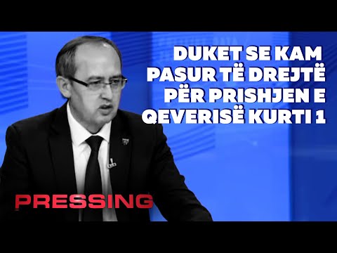 Hoti për prishjen e Qeverisë Kurti I: Duket se kam pasur të drejtë | T7
