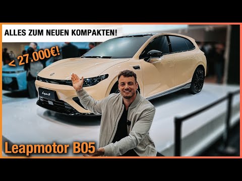 Leapmotor B05 im ersten Check (2026) Alles zum NEUEN Kompakten unter 28.000€! Review | Test | B10