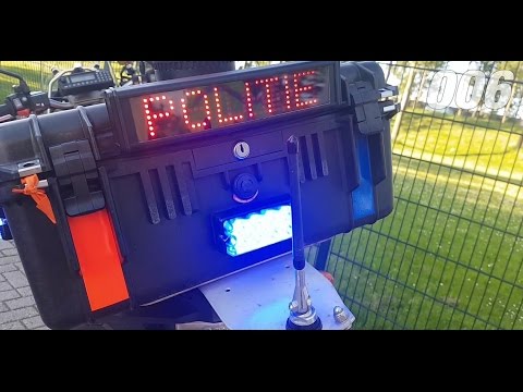Politie Vlogger Jan-Willem, Kika Run en toezichtdienst op de motor,, NR 06