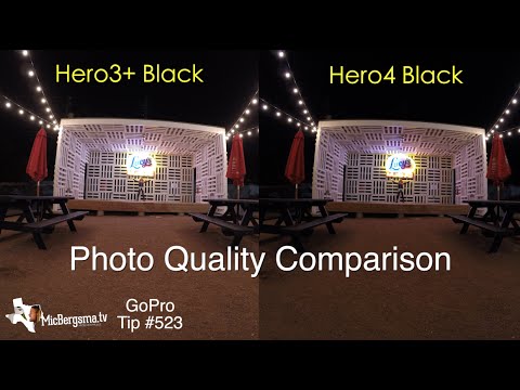 GoPro Hero4 Black vs Hero3+ Black Photo Quality Comparison - GoPro Tip #523 | MicBergsma