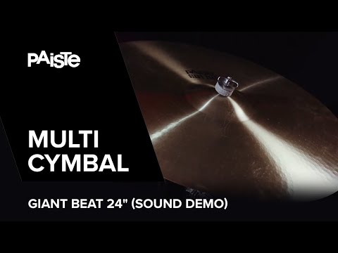 PAISTE Giant Beat Multi 24" played by Noah Fürbringer (SOUND DEMO)