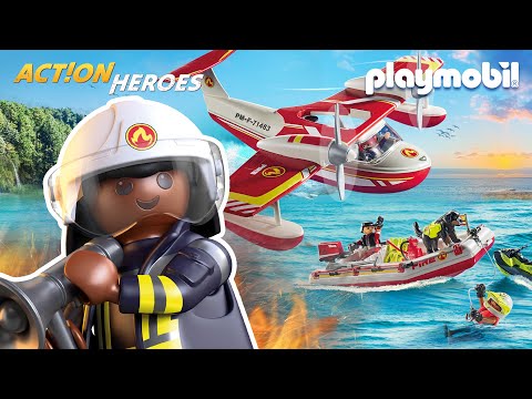 Feueralarm im Wald - Großeinsatz für die PLAYMOBIL-Feuerwehr! | PLAYMOBIL Kurzfilm