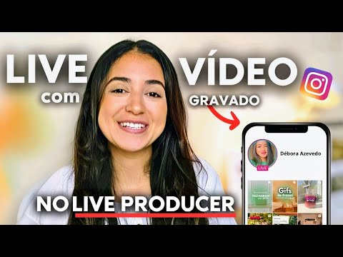 Live on INSTAGRAM with RECORDED VIDEO using LIVE PRODUCER + OBS STUDIO