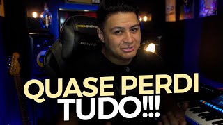 QUASE PERDI O ESTÚDIO!!! RECUPERANDO