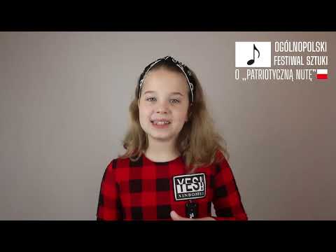 Joanna Goran "Honor i gniew" V Ogólnopolski Festiwal Sztuki o Patriotyczną Nutę