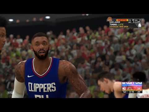 NBA 2K21 MY CAREER   EP 145 CLIPPERS VS HAWKS
