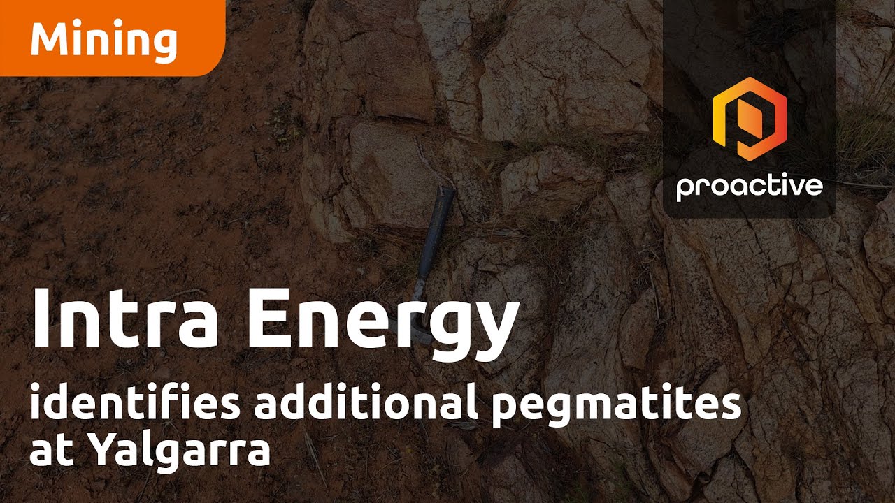 Intra Energy identifies additional pegmatites at Yalgarra