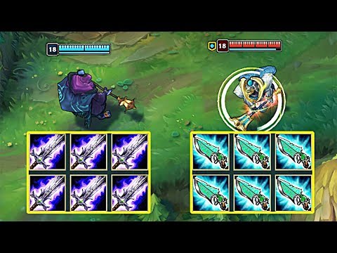 6x BOTRK vs HEXTECH GUNBLADE JAX FIGHTS & More!