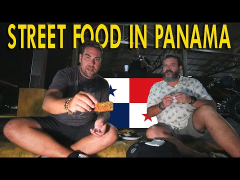 STREET FOOD IN PANAMA! - Enjoying Delicacies On A Curb In David 🇵🇦