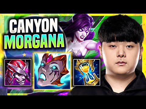 CANYON IS SO CLEAN WITH MORGANA! ( MSI BOOTCAMP ) - DK Canyon Plays Morgana Jungle vs Nidalee!