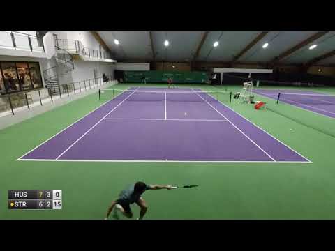 GILES HUSSEY V ROBERT STROMBACHS - M25 VEIGY-FONCENEX (last games)