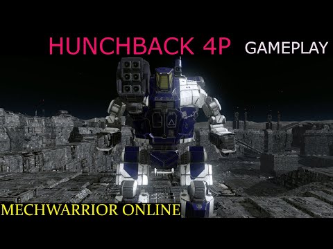 Mechwarrior Online - Laser shoulder in the middle (Hunchback 4P)