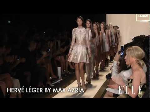 Herve Leger 2013 S/S Runway Show | New York Fashion Week | ELLE TV
