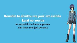 Tokyo Ghoul Ending Season 1  [People In The Box - Seijatachi] Lirik &amp; Terjemahan