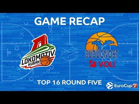 Highlights: Lokomotiv Kuban Krasnodar  - Buducnost Voli Podgorica