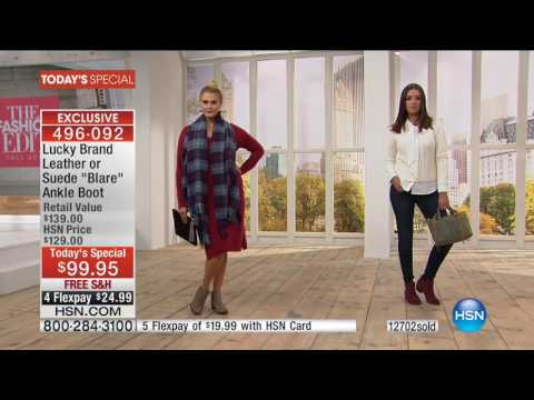 HSN | Lucky Brand Footwear Premiere 09.26.2016 - 09 PM