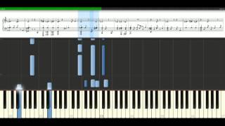 Joe Cocker - A little help from my friends [Piano Tutorial] Synthesia