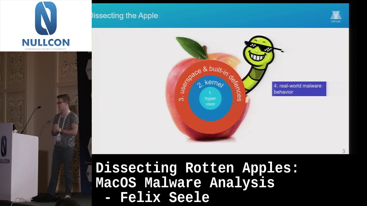 Dissecting Rotten Apples – macOS Malware Analysis | Felix Seele | NULLCON Goa 2020