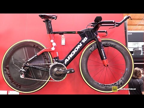 2017 Argon 18 E119 Tri Triathlon Bike - Walkaround - 2016 Eurobike
