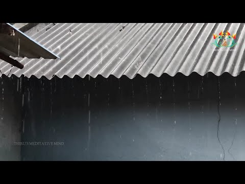 Night Rain In Springtime - 09 Hours of Crickets, frogs, rain, owls, chimes and Rain Sleep Sounds