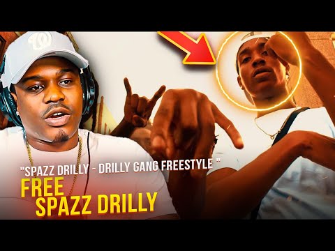 Spazz Drilly - Drilly Gang Freestyle #22GzRemix ( Official Music Video )