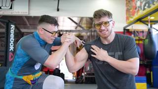 The Schmo Strength Trains with #10 UFC Middleweight Edmen Shahbayzan