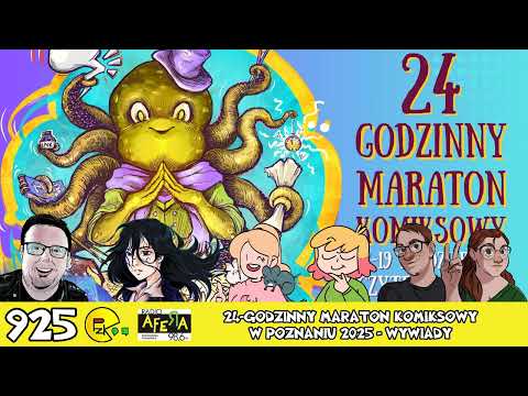 Prosto z Kadru #925: 24-godzinny Maraton Komiksowy w Poznaniu 2025 - wywiady