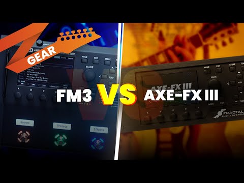 Fractal Audio Fm3 vs Axe Fx3