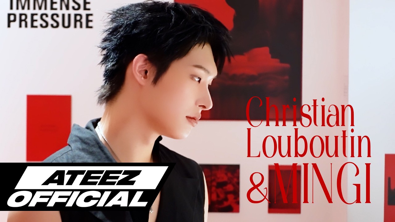 ATEEZ(에이티즈) - MINGI in Christian Louboutin Men's Spring/Summer 2027 Collection by Jaden Smith