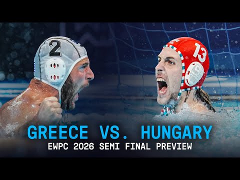 Greece 🇬🇷 vs. Hungary 🇭🇺 | European Water Polo Championship Men 2026 | Semi-Final Pre-Show