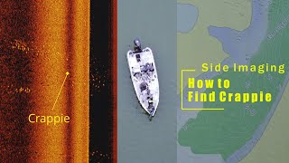 How to use Side imaging to find Pre spawn crappie (Bull Shoals Lake ep. 1)