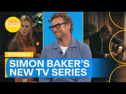Simon Baker reunites with Nicole Kidman for streaming series 'Scarpetta' | Today Show Australia