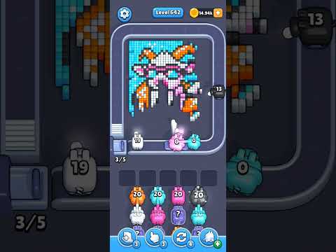 Pixel Flow Level 642 Walkthrough