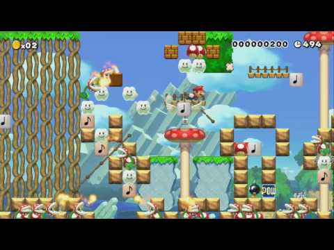 ♪William Tell Overture♪+Chaos by ☆Juanito☆ 一SUPER MARIO MAKER一 No Commentary 1AQ