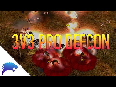 Carrying BigGanja in 3v3 Defcon | Generals Zero Hour