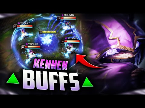 BUFFED KENNEN IS A SNOWBALLING BEAST! (SO MUCH DAMAGE👌) - Kennen Season 13 League of Legends