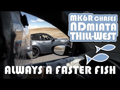 ND Mazda Miata vs. VW Golf R MK6