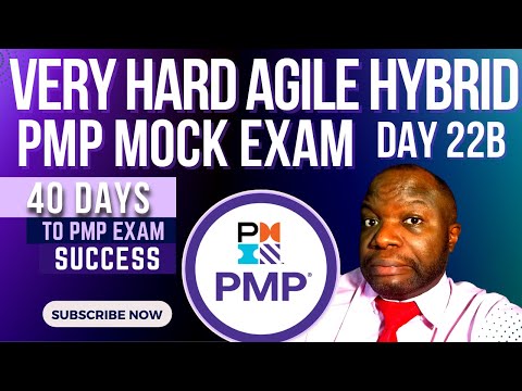 PMP Mock Questions (PMBOK, Hybrid, Agile, )! Can You Get 70%? TOUGH