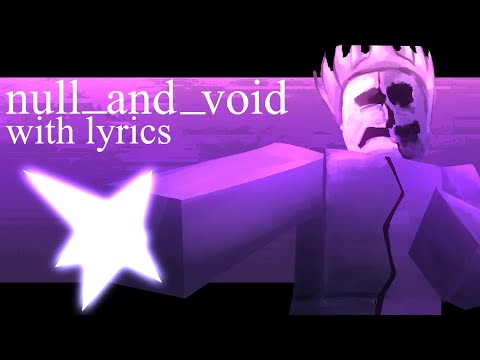 null_and_void With Lyrics | Forsaken Noli Chase Theme |【SynthV Cover】| ft. @LastCrimsonXD