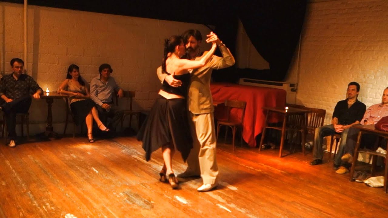 Tango: Vera Wolff and François Harary 21/3/2014, Cellule 133a, Brussels 1/4