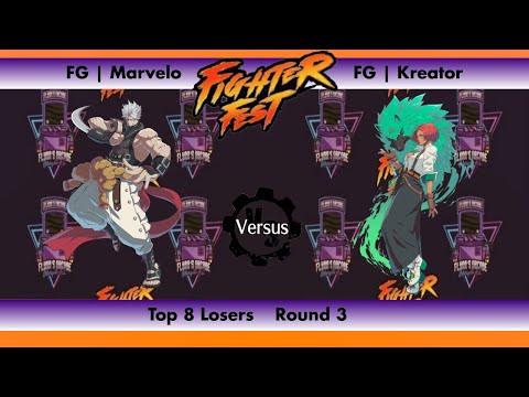 Flynn's Arcade Fighter Fest 5 Top 8 Losers Round 3 - FG | Marvelo VS FG | Kreator Guilty Gear Strive