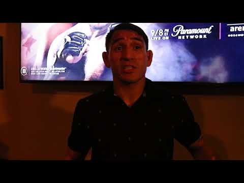 Bellator 198's Emmanuel Sanchez Talks Being on a card with Legends