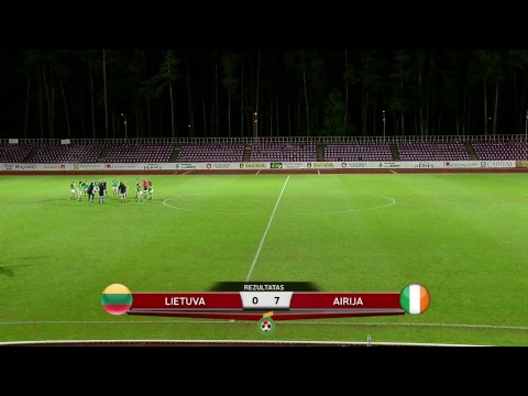 2018-10-02 UEFA WU19: Lietuva – Airija