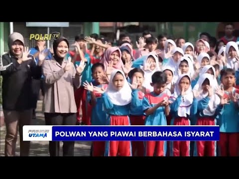 POLWAN POLRESTA BANYUMAS PIAWAI BERBAHASA ISYARAT
