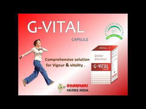 G-vital capsule- energy enhancer, dharmani herbs india